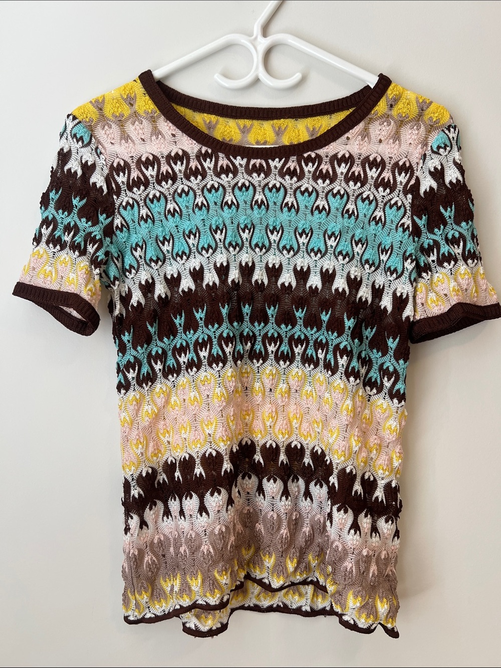 MISSONI Knit Chevron Tshirt